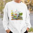 Save Earth It´s Only Planet With Books Reader Earth Day Sweatshirt Gifts for Him