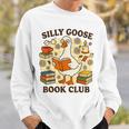 Silly Goose Book Club Cozy Reading Humor Sweatshirt Gifts for Him Silly Goose Book Club Cozy Reading Humor Sweatshirt Gifts for Him