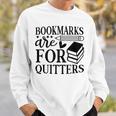 Smut Reader Reading Gift For Book Nerds Bookworms Sweatshirt Gifts for Him