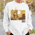 Star Wars The Book Of Boba Fett Landscape Silhouette Sweatshirt Gifts for Him