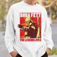 Star Wars The Book Of Boba Fett The Legend Lives Poster V-2 Sweatshirt Gifts for Him