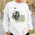 Star Wars The Book Of Boba Fett Minimalist Helmet Sweatshirt Gifts for Him
