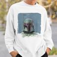Star Wars The Book Of Boba Fett Vintage Portrait Sweatshirt Gifts for Him Star Wars The Book Of Boba Fett Vintage Portrait Sweatshirt Gifts for Him