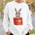 Studious Studying Bunny Book Lover Reading Geek Rabbit Sweatshirt Gifts for Him Studious Studying Bunny Book Lover Reading Geek Rabbit Sweatshirt Gifts for Him