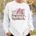 My Summer Is All Booked Retro Summer Book Lover Womens Girls Sweatshirt Gifts for Him My Summer Is All Booked Retro Summer Book Lover Womens Girls Sweatshirt Gifts for Him