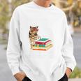 That's What I Do I Pet Cats I Read Books And I Forget Things Sweatshirt Gifts for Him