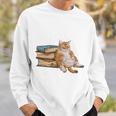 That's What I Do I Read Books I Pet Cats And I Know Things Sweatshirt Gifts for Him