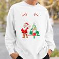 Tis The Season To Read Christmas Reindeer Book Reading Fan Sweatshirt Gifts for Him