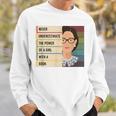 Never Underestimate The Power Of A Girl With A Book Feminist Sweatshirt Gifts for Him Never Underestimate The Power Of A Girl With A Book Feminist Sweatshirt Gifts for Him
