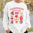 Valentines Reading Book Lover All Booked For Valentine's Day Sweatshirt Gifts for Him Valentines Reading Book Lover All Booked For Valentine's Day Sweatshirt Gifts for Him
