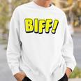 Vintage Comic Book Style Sound Effect Biff Sweatshirt Gifts for Him Vintage Comic Book Style Sound Effect Biff Sweatshirt Gifts for Him