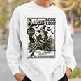 Vintage Salem Book Club Cat Bookish Spooky Halloween Sweatshirt Gifts for Him