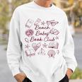 Women's Reading Book Lover Bookish Summer Beach Babes Book Club Sweatshirt Gifts for Him Women's Reading Book Lover Bookish Summer Beach Babes Book Club Sweatshirt Gifts for Him