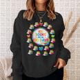 100 Books For 100 Days 100th Day Of School Top Teacher Kid Sweatshirt Gifts for Her