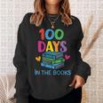 100 Days In The Books School Celebration Sweatshirt Gifts for Her