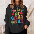 100 Days Of Cray Cray Apples And Books Sweatshirt Gifts for Her 100 Days Of Cray Cray Apples And Books Sweatshirt Gifts for Her