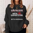 18th Birthday Guest List Guest Book Years T-Shirt Sweatshirt Gifts for Her 18th Birthday Guest List Guest Book Years T-Shirt Sweatshirt Gifts for Her