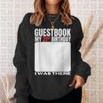 My 21st Birthday Guestbook 21 Years Birthday Party Sign My Sweatshirt Gifts for Her