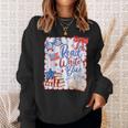 4th Of July Read Blue Patriotic Book Lovers Girl Women Sweatshirt Gifts for Her 4th Of July Read Blue Patriotic Book Lovers Girl Women Sweatshirt Gifts for Her