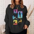7th Birthday Book Reading Bookworm Book Lover Girls Sweatshirt Gifts for Her