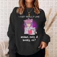 Anime Shirt Cat Lover Book Lover Reading Anime Lover Sweatshirt Gifts for Her Anime Shirt Cat Lover Book Lover Reading Anime Lover Sweatshirt Gifts for Her