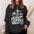 Astronaut Reader Books Lover Book Reading Nerd Literature Sweatshirt Gifts for Her