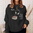 Audiobook Enthusiasts Headphones Book Club Bookworm Sweatshirt Gifts for Her