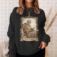 The Aunt Tarot Card Women Skeleton Aunty Book Lover Sweatshirt Gifts for Her The Aunt Tarot Card Women Skeleton Aunty Book Lover Sweatshirt Gifts for Her