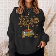 Avid Reader- Book Worm Floral Bird Sweatshirt Gifts for Her