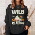 Avid Readers Bookworms Book Lovers Wild About Reading Lovers Sweatshirt Gifts for Her