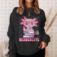 Axolotl Books Readsalotl Reading Bookworm Boys Girls Kids Sweatshirt Gifts for Her