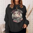 I Axolotl Questions Cute Reading Book Bookworm Librarian Sweatshirt Gifts for Her I Axolotl Questions Cute Reading Book Bookworm Librarian Sweatshirt Gifts for Her