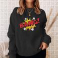 BANG Comic Book Cartoon Pop Art Vintage Sweatshirt Gifts for Her