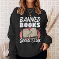 Banned Books Social Club Sweatshirt Gifts for Her