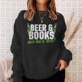Beer & Books What Else Is There T-Shirt Sweatshirt Gifts for Her