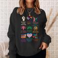 BLM Human Rights Feminism Trans Science Books LGBTQ Kindness Sweatshirt Gifts for Her BLM Human Rights Feminism Trans Science Books LGBTQ Kindness Sweatshirt Gifts for Her