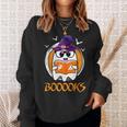 Boo Boooks Ghost Book Reading Halloween 2025 Teacher Sweatshirt Gifts for Her Boo Boooks Ghost Book Reading Halloween 2025 Teacher Sweatshirt Gifts for Her