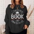 Book Character Costume Halloween Fun Sweatshirt Gifts for Her