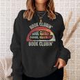 Book Clubin' Retro 70s Style Book Club Reader Graphic Sweatshirt Gifts for Her Book Clubin' Retro 70s Style Book Club Reader Graphic Sweatshirt Gifts for Her