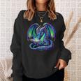 Book Dragon Reading Lover Sweatshirt Gifts for Her