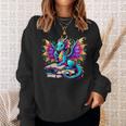 Book Dragon Reading Sweatshirt Gifts for Her