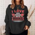 Book Friends Aroace Agender Asexual Flag Pride Lgbtq Books Sweatshirt Gifts for Her