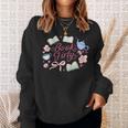 Book Girly Aesthetic For Coquette Book Lover And Reader Sweatshirt Gifts for Her