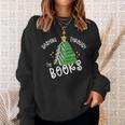 Book Lover Christmas Tree Holiday Reading Love To Read Sweatshirt Gifts for Her Book Lover Christmas Tree Holiday Reading Love To Read Sweatshirt Gifts for Her