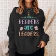 Book Lovers Shirt Reading Lover Shirt Readers Are Leaders Sweatshirt Gifts for Her