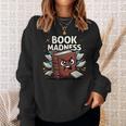 Book Madness Reading Lover School Humor Sweatshirt Gifts for Her
