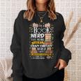 Book Nerd Books Reader Writer Student Teacher Reading Author Sweatshirt Gifts for Her Book Nerd Books Reader Writer Student Teacher Reading Author Sweatshirt Gifts for Her