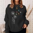 Book Nerd Dandelion Book Reading Sweatshirt Gifts for Her