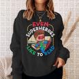 Book Reading Superheroes Like To Read Sweatshirt Gifts for Her Book Reading Superheroes Like To Read Sweatshirt Gifts for Her