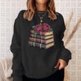 Book Roses SMUT Romance Book Sweatshirt Gifts for Her